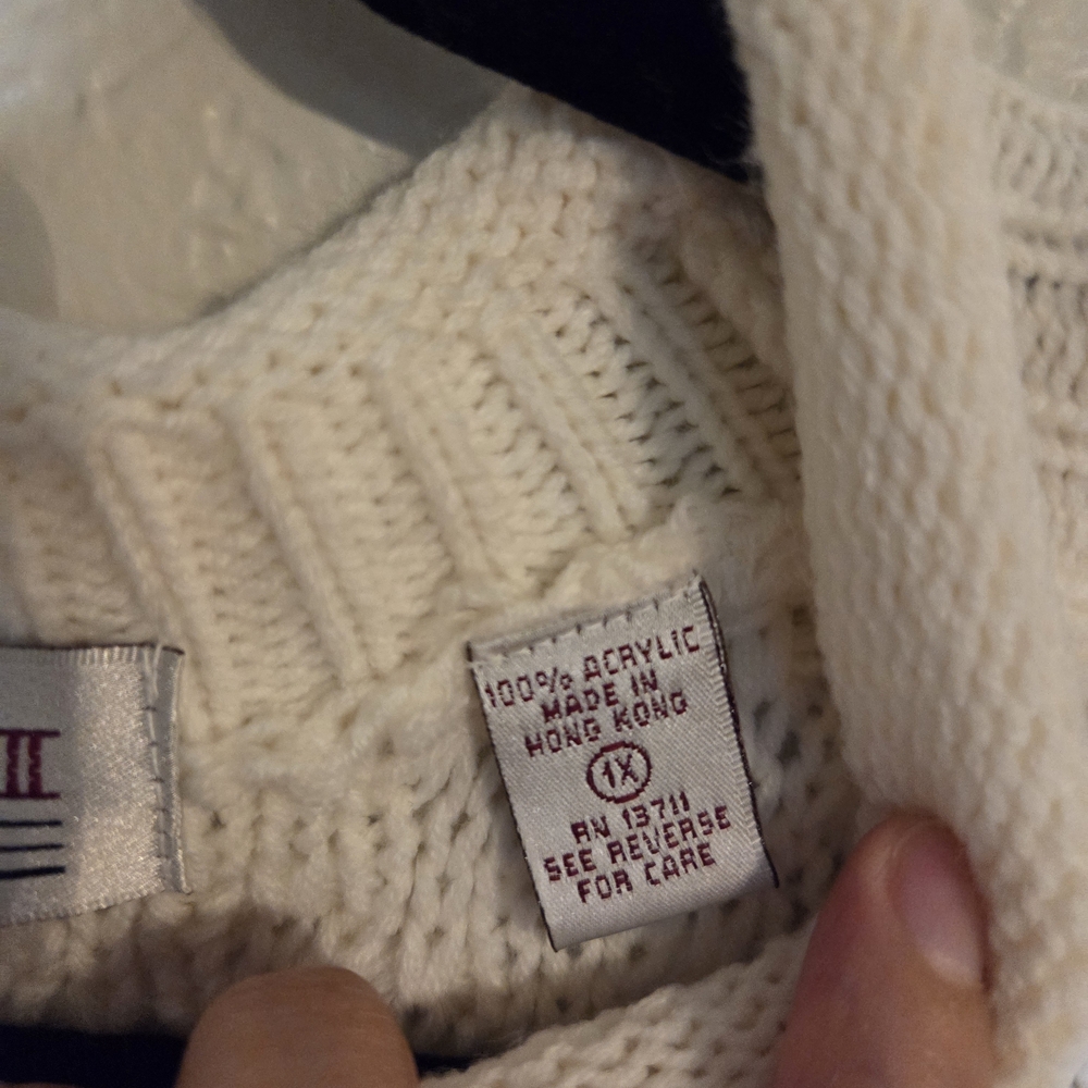 Karen Scott Classic White Turtleneck Sweater - Picture 2 of 7